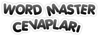 Word Master cevapları